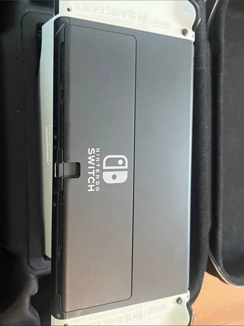 Nintendo Switch OLED Console with White Joy-Con Controllers Bundle